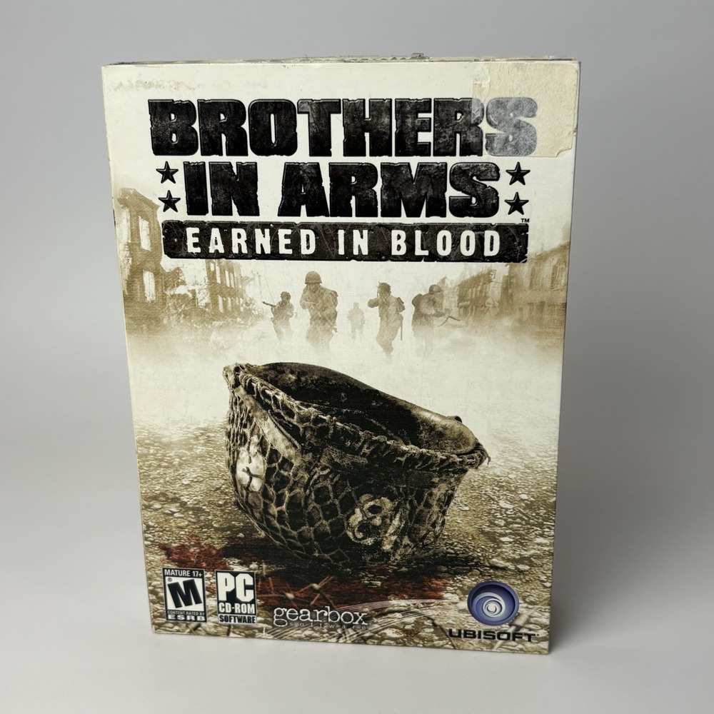 Brothers in Arms: Earned in Blood PC In Box 4-discs & Manual Video Game